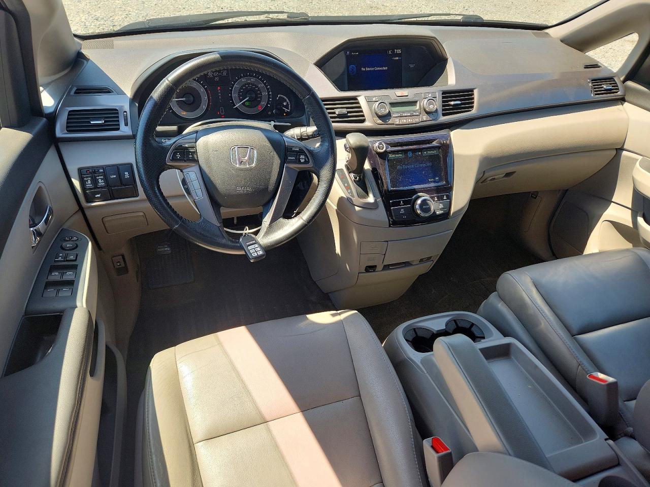 2014 Honda Odyssey Exl Blue vin: 5FNRL5H64EB067410