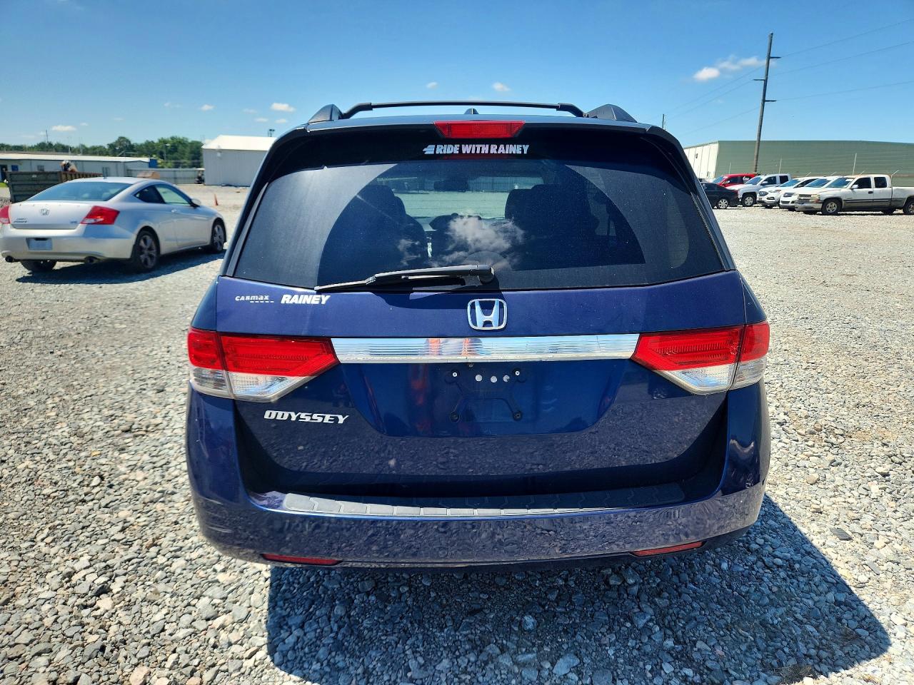 2014 Honda Odyssey Exl Blue vin: 5FNRL5H64EB067410