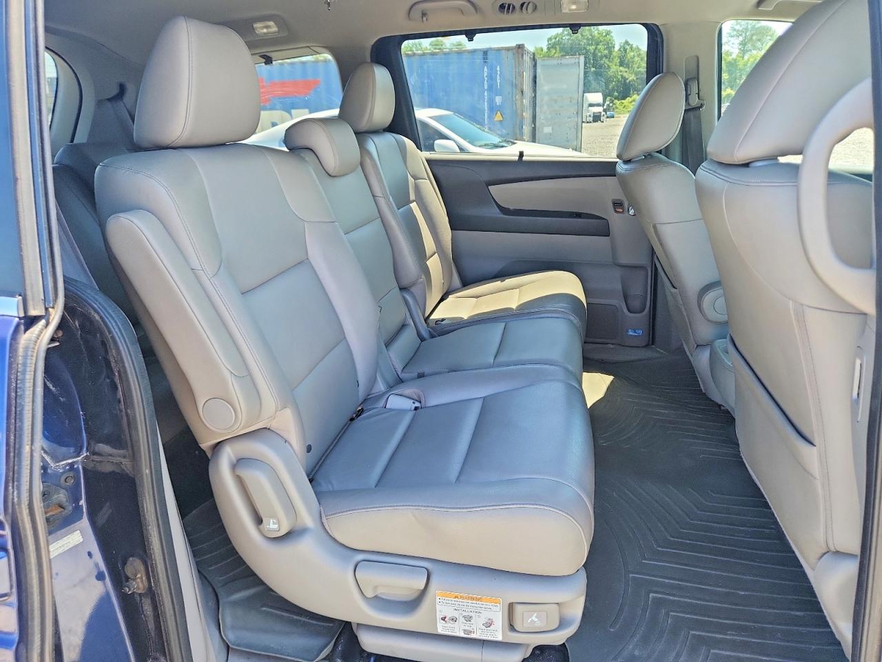 2014 Honda Odyssey Exl Blue vin: 5FNRL5H64EB067410