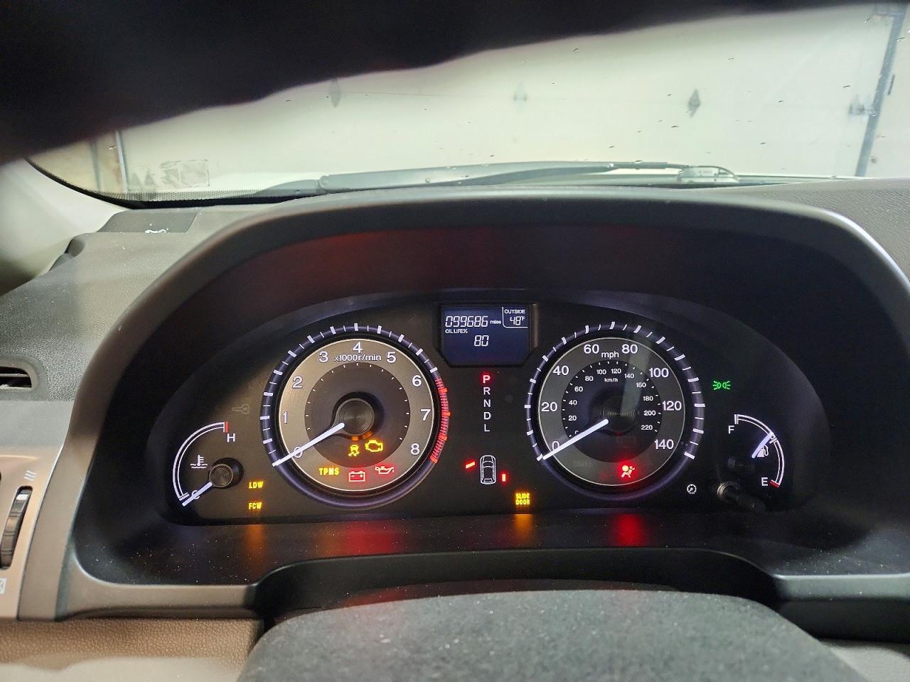 2014 Honda Odyssey Exl White vin: 5FNRL5H64EB071702