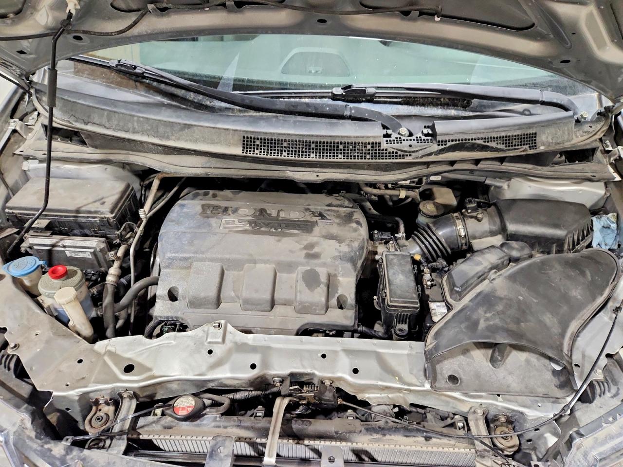 2014 Honda Odyssey Exl Silver vin: 5FNRL5H64EB080237
