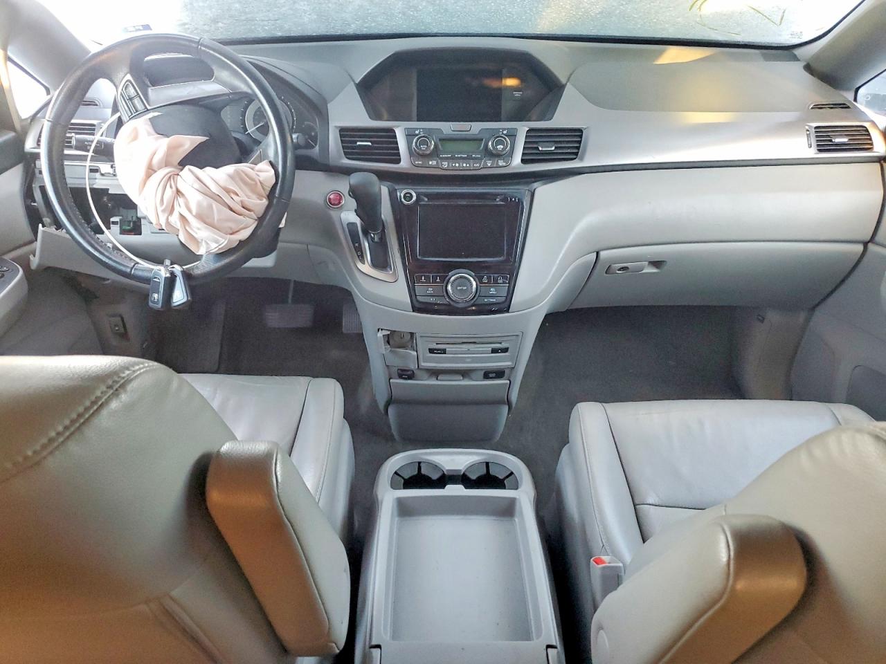 2014 Honda Odyssey Exl Silver vin: 5FNRL5H64EB094204