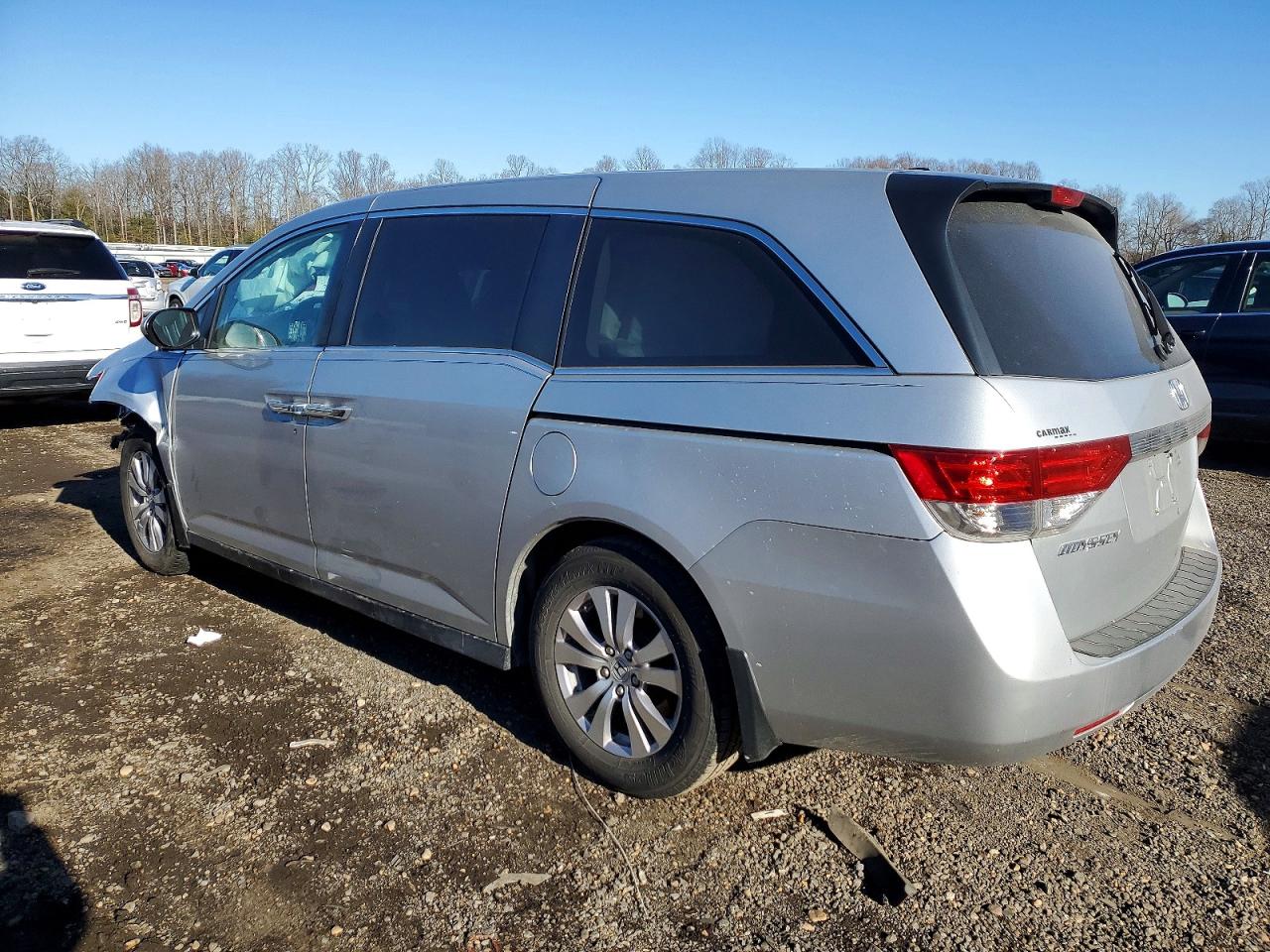 2014 Honda Odyssey Exl Silver vin: 5FNRL5H64EB094204