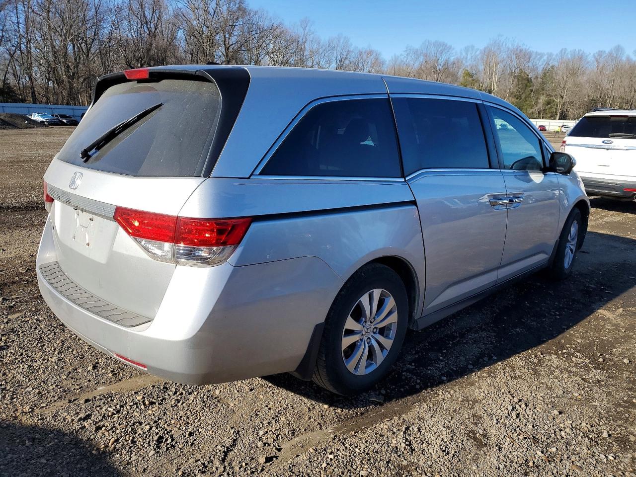 2014 Honda Odyssey Exl Silver vin: 5FNRL5H64EB094204