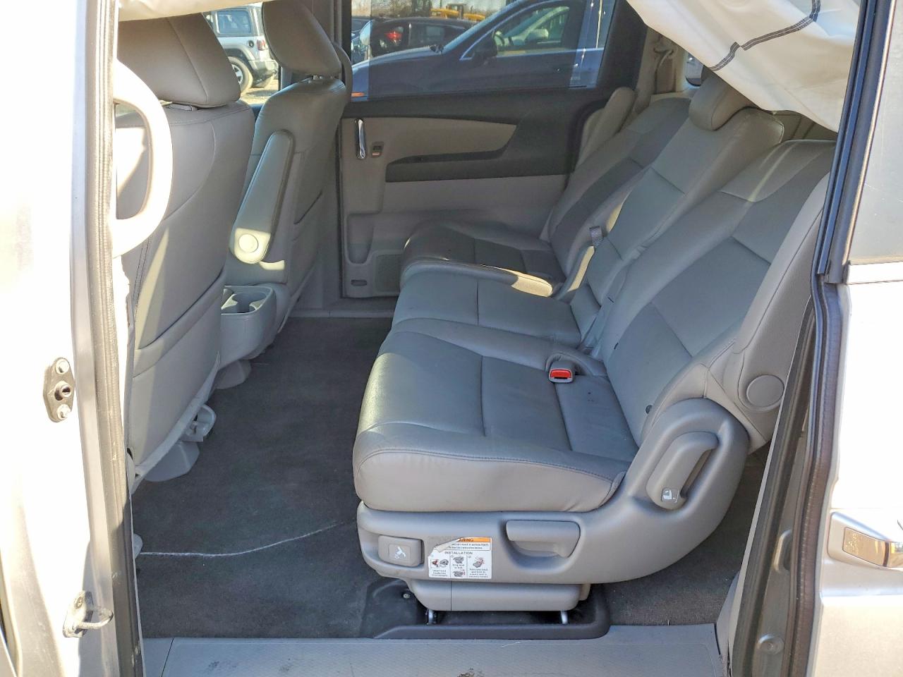 2014 Honda Odyssey Exl Silver vin: 5FNRL5H64EB094204