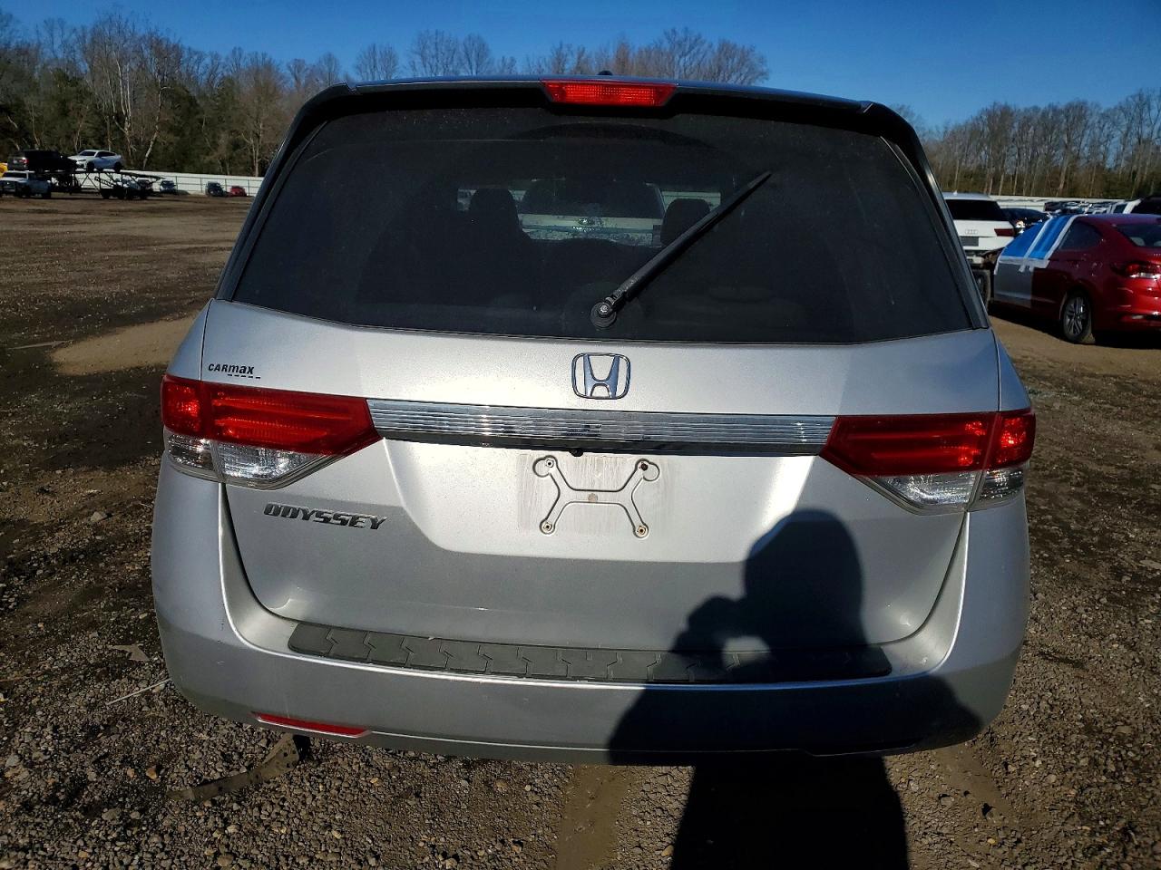 2014 Honda Odyssey Exl Silver vin: 5FNRL5H64EB094204