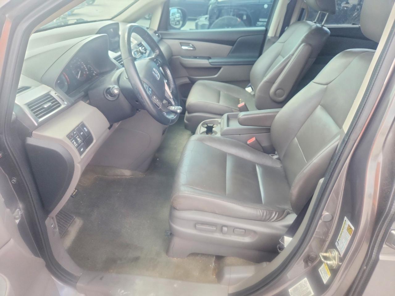 2014 Honda Odyssey Exl Gray vin: 5FNRL5H64EB107162