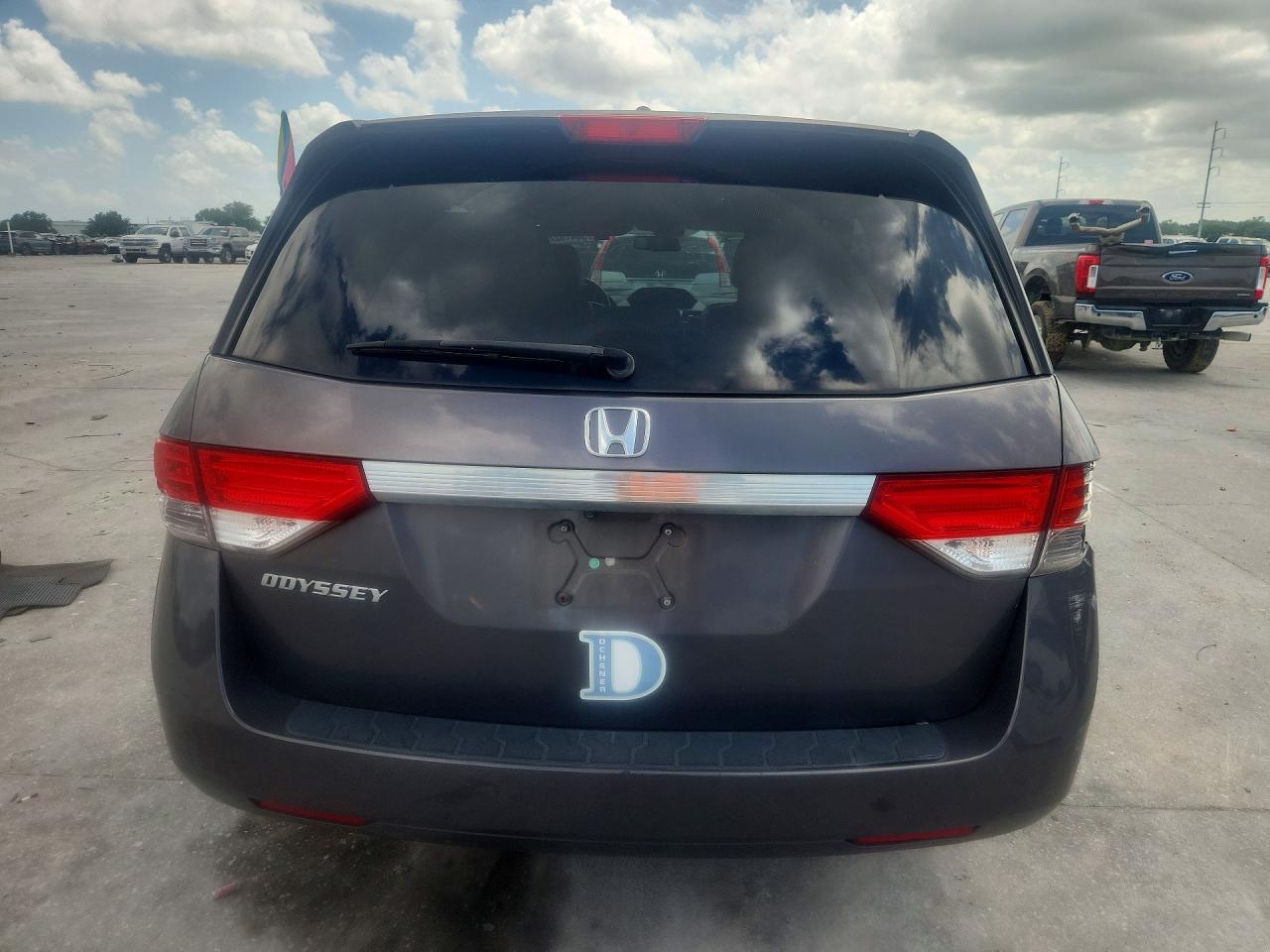 2014 Honda Odyssey Exl Gray vin: 5FNRL5H64EB107162