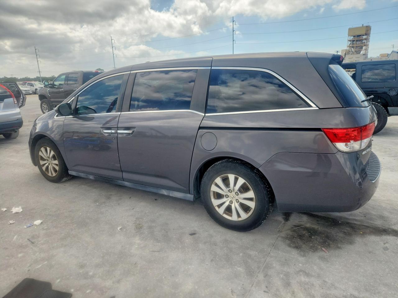 2014 Honda Odyssey Exl Gray vin: 5FNRL5H64EB107162
