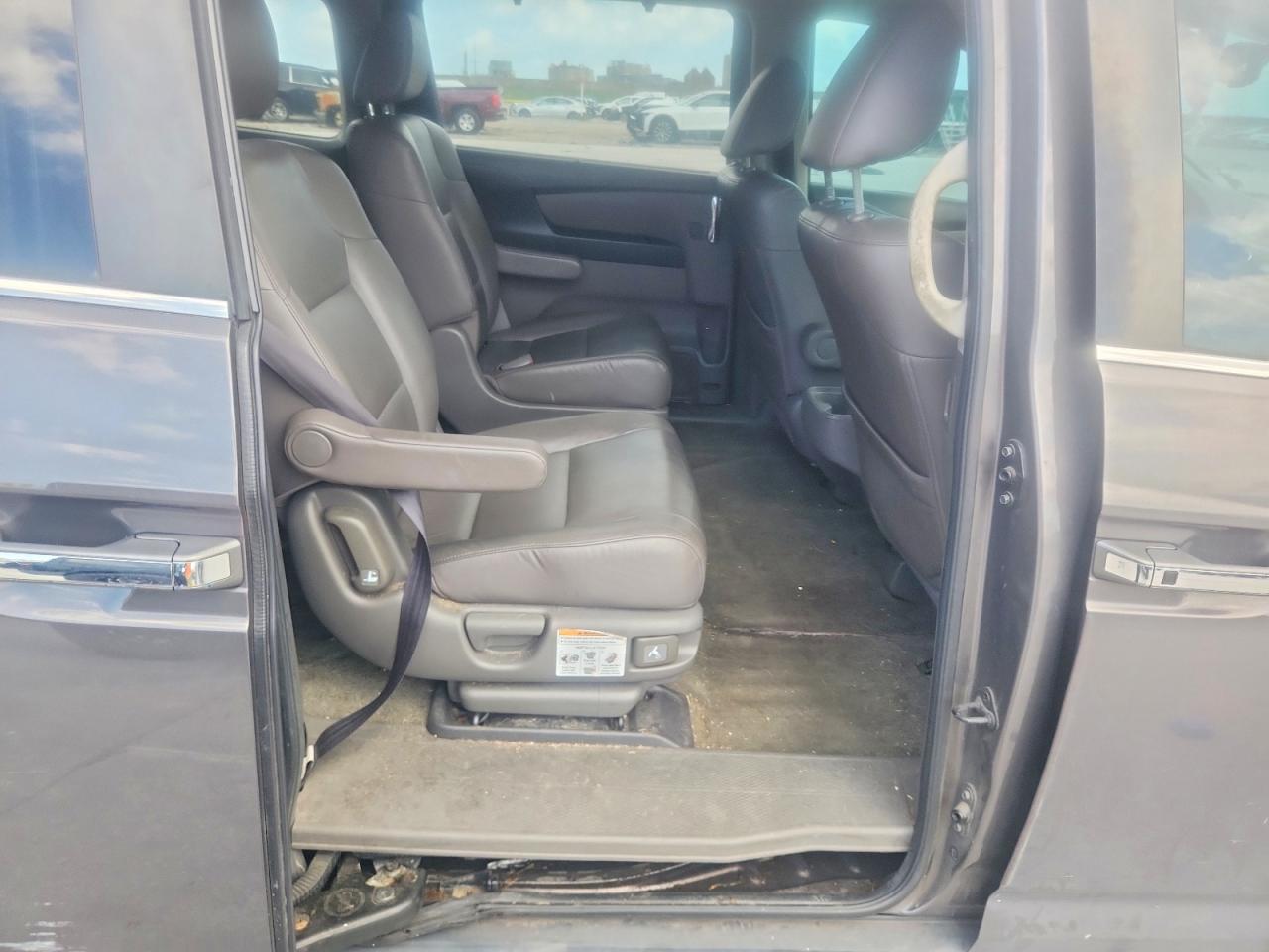 2014 Honda Odyssey Exl Gray vin: 5FNRL5H64EB107162