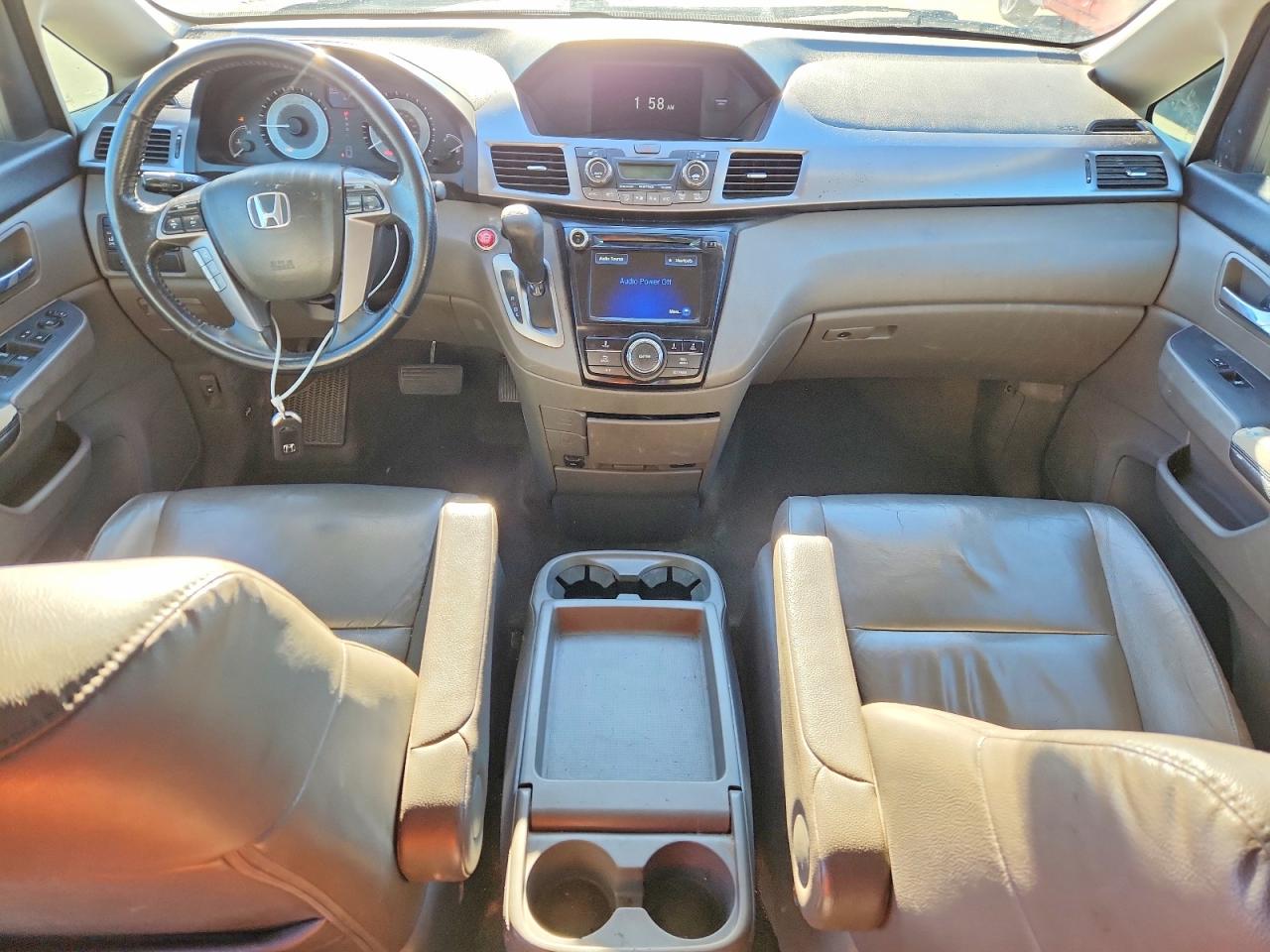 2014 Honda Odyssey Exl Silver vin: 5FNRL5H64EB119215