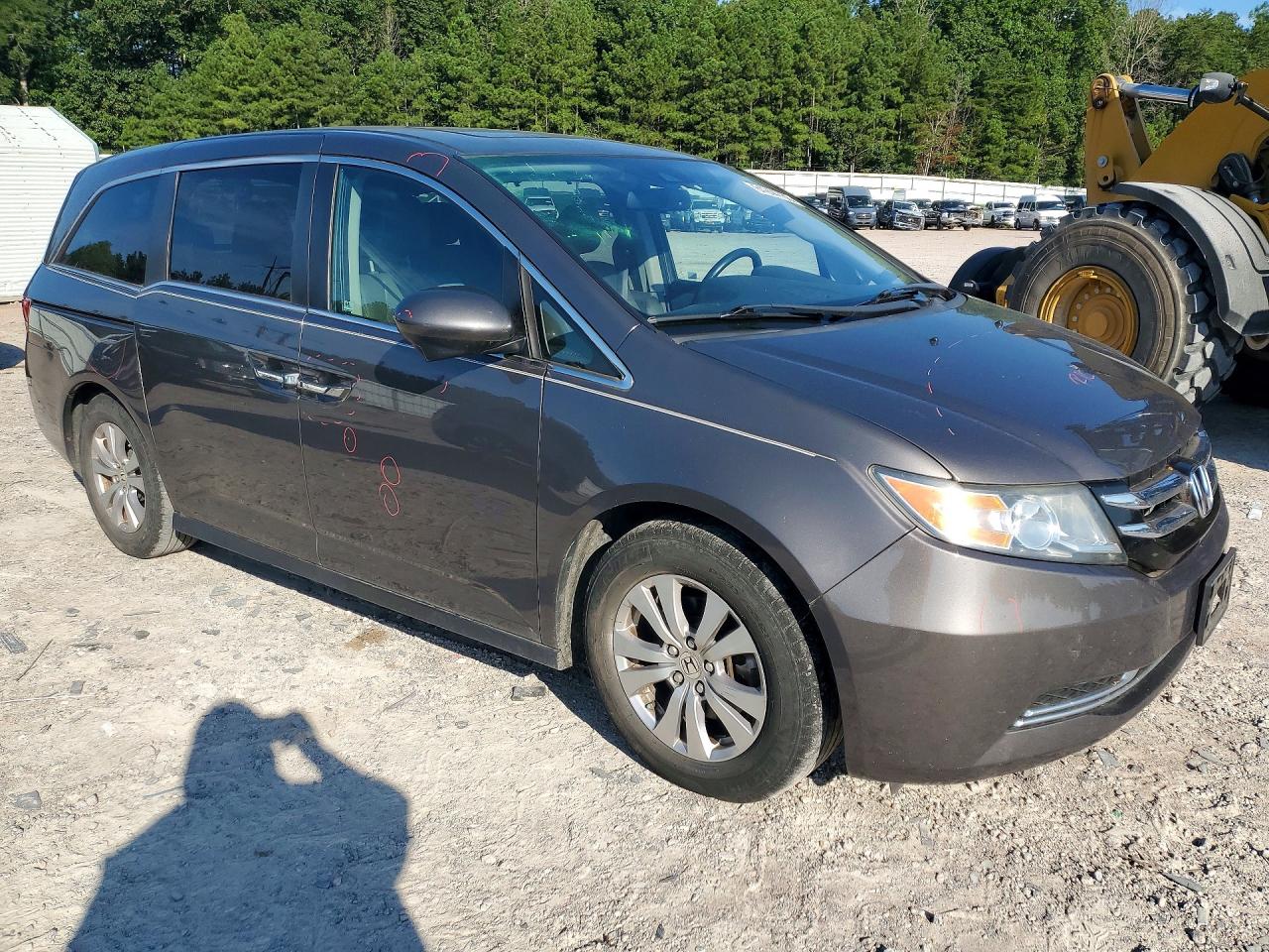 2014 Honda Odyssey Exl Gray vin: 5FNRL5H64EB126794