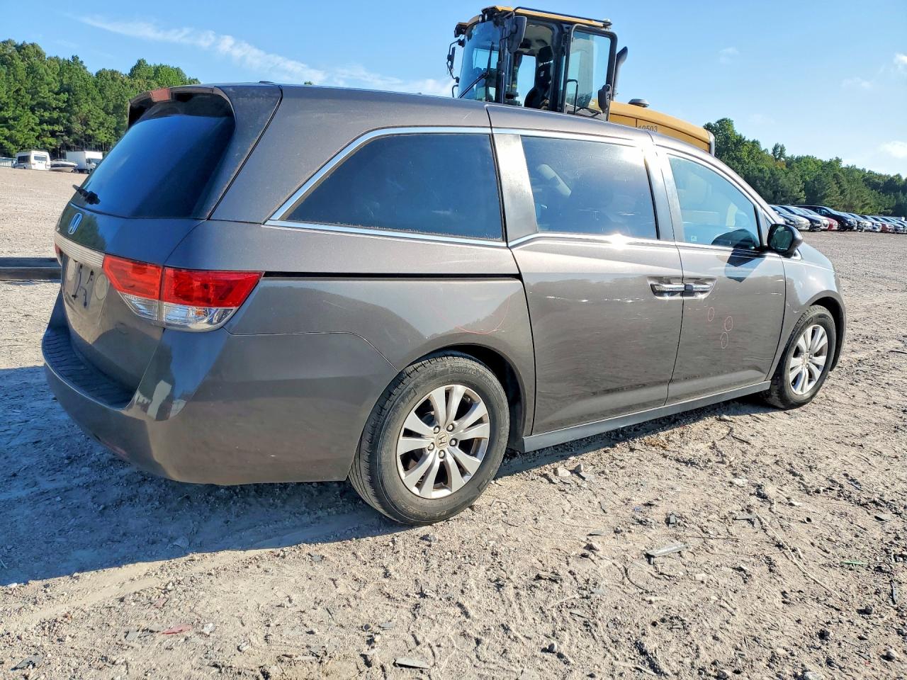 2014 Honda Odyssey Exl Gray vin: 5FNRL5H64EB126794