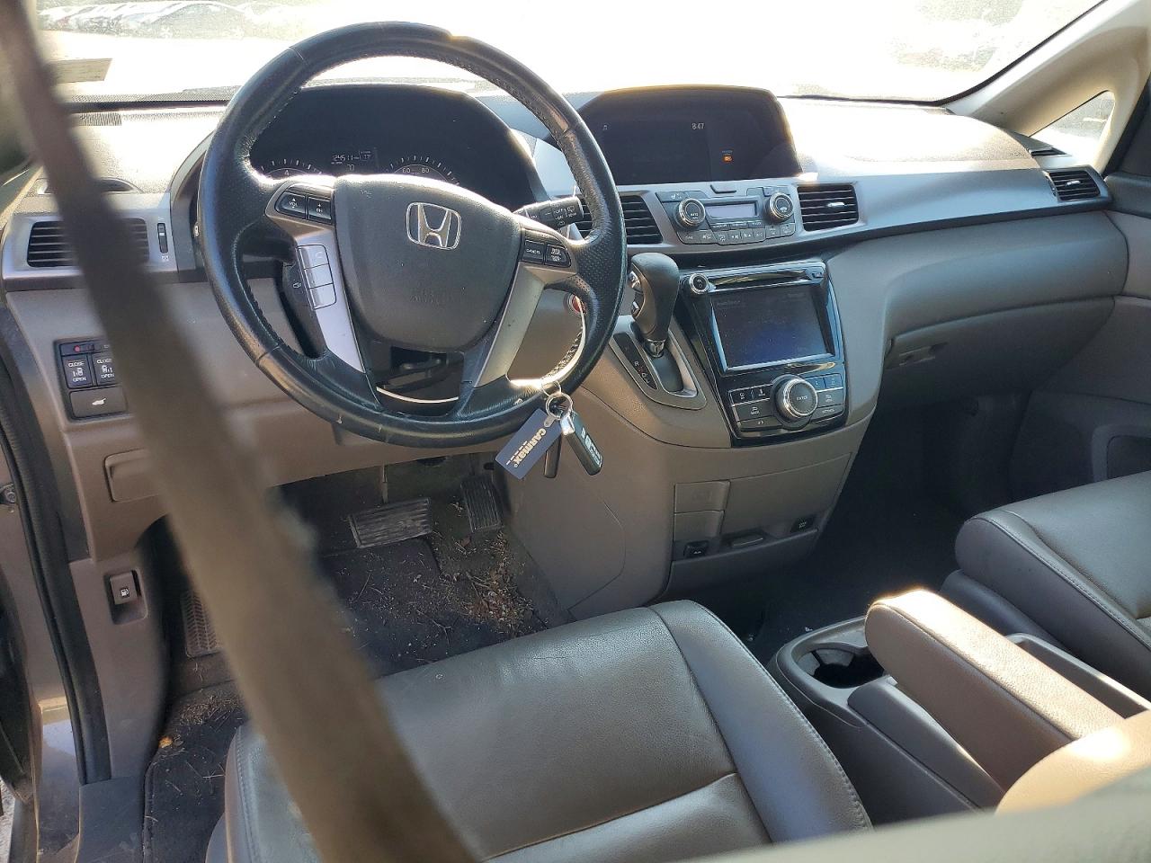 2014 Honda Odyssey Exl Gray vin: 5FNRL5H64EB126794