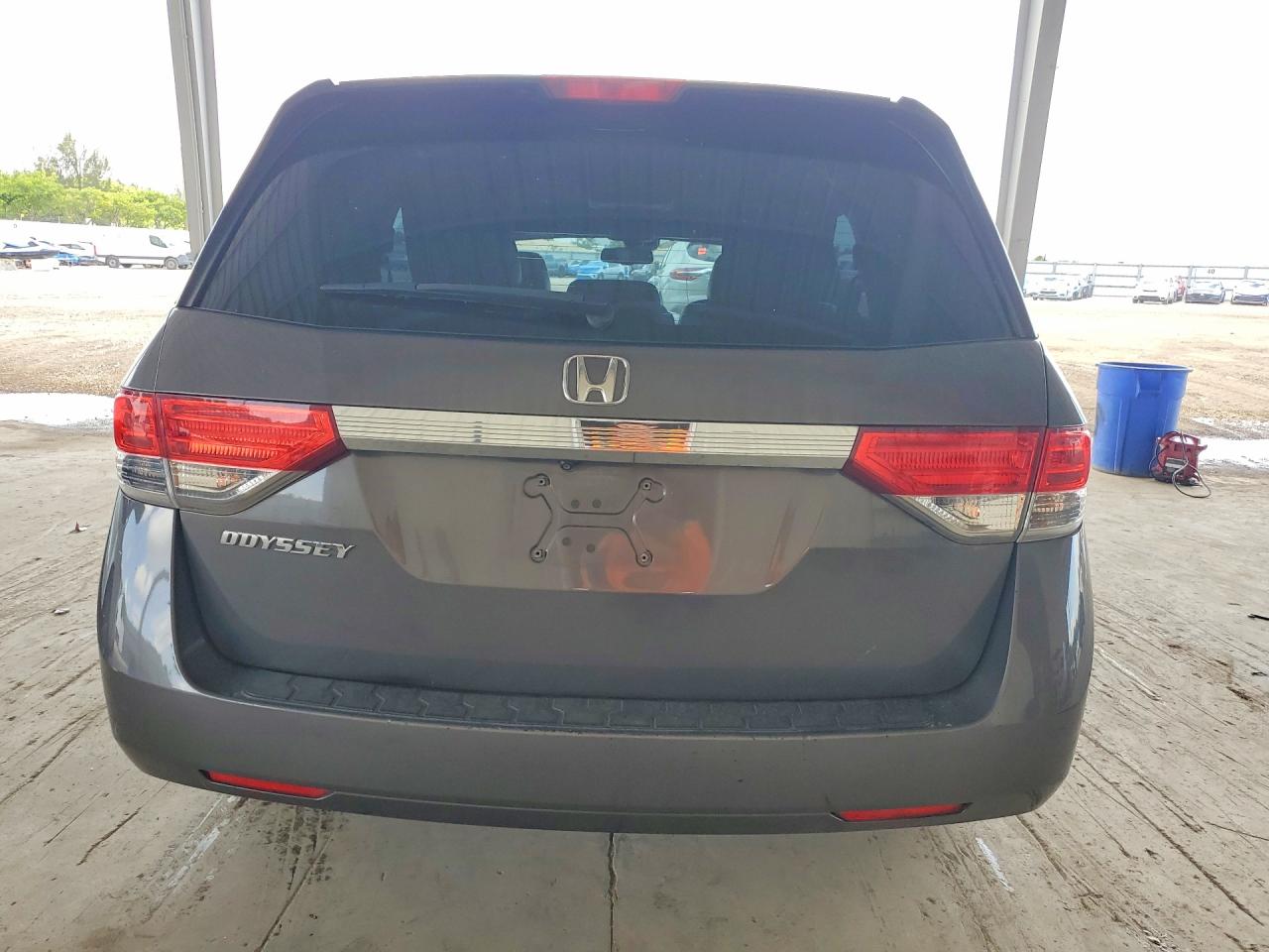 2014 Honda Odyssey Exl Charcoal vin: 5FNRL5H64EB127542