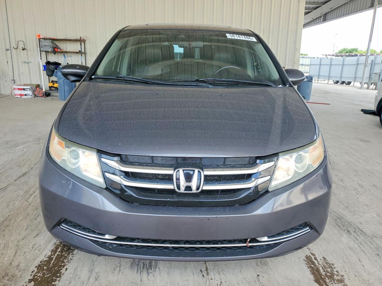 2014 Honda Odyssey Exl Charcoal vin: 5FNRL5H64EB127542