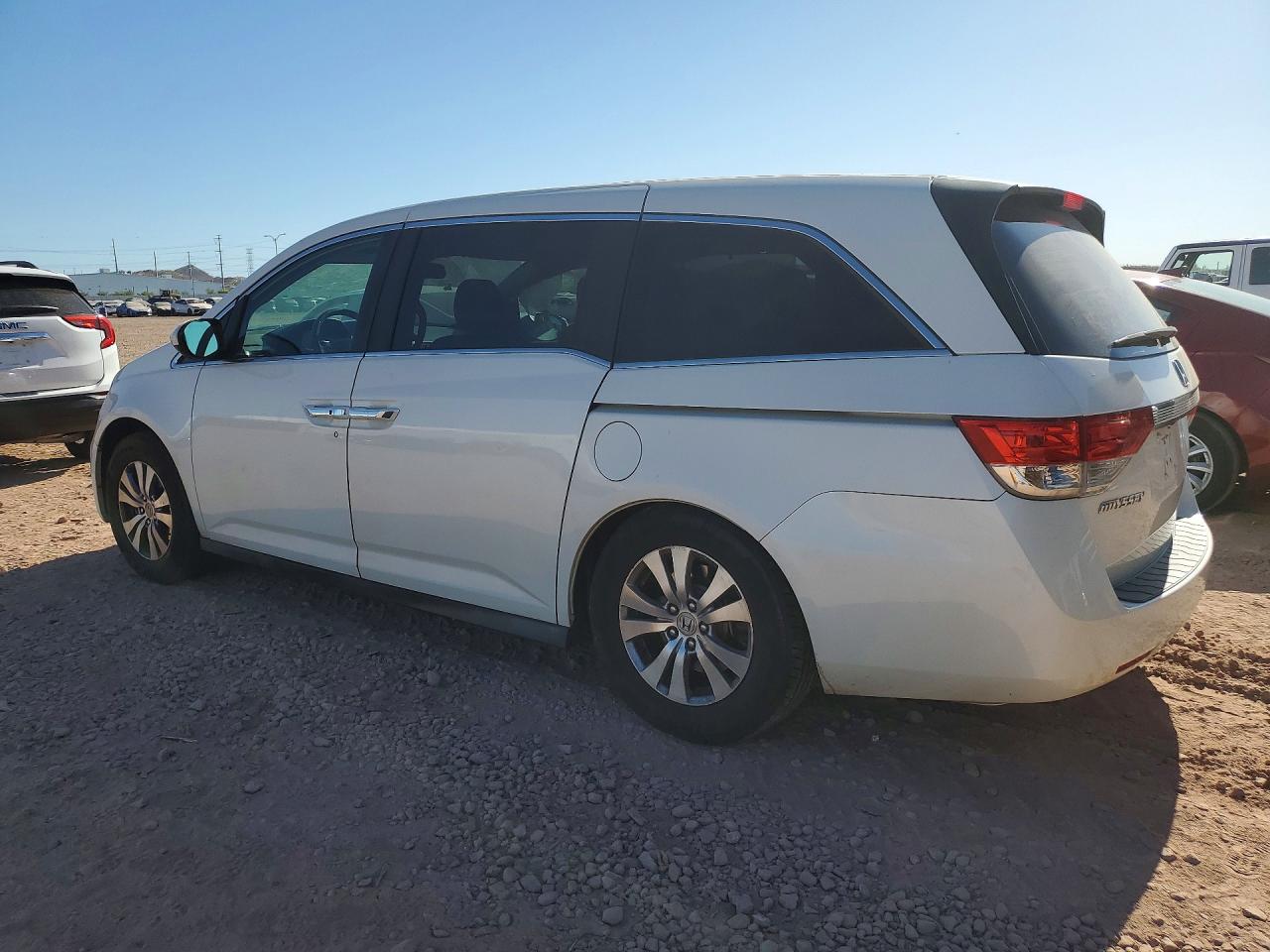 2014 Honda Odyssey Exl Белый vin: 5FNRL5H64EB130845