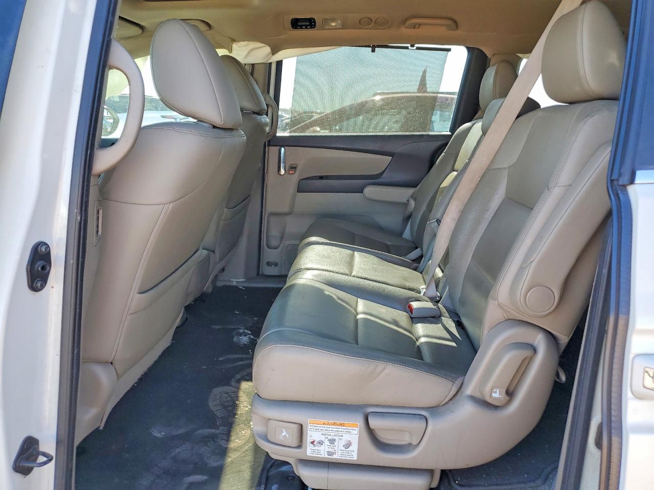 2014 Honda Odyssey Exl Белый vin: 5FNRL5H64EB130845