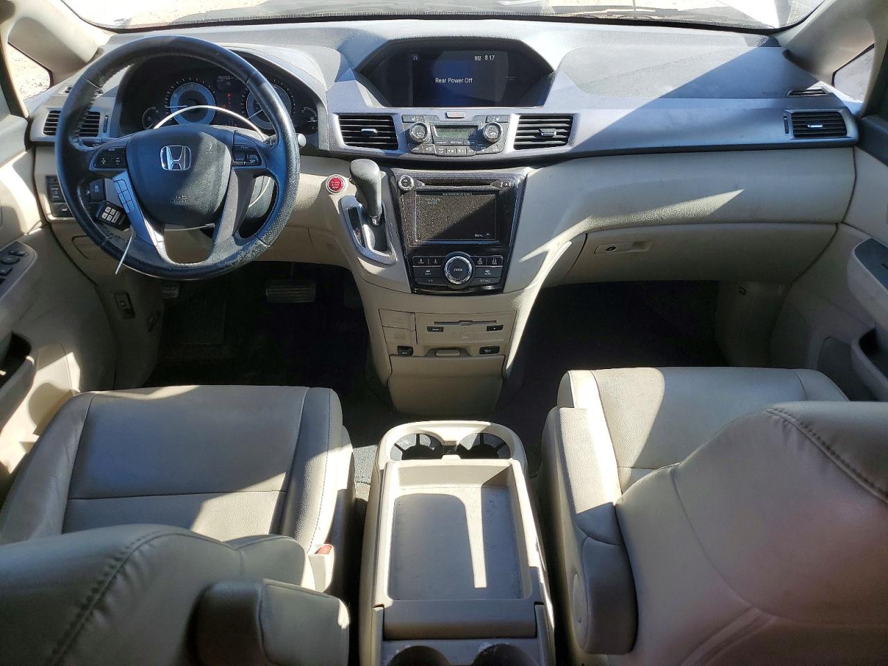2014 Honda Odyssey Exl Белый vin: 5FNRL5H64EB130845