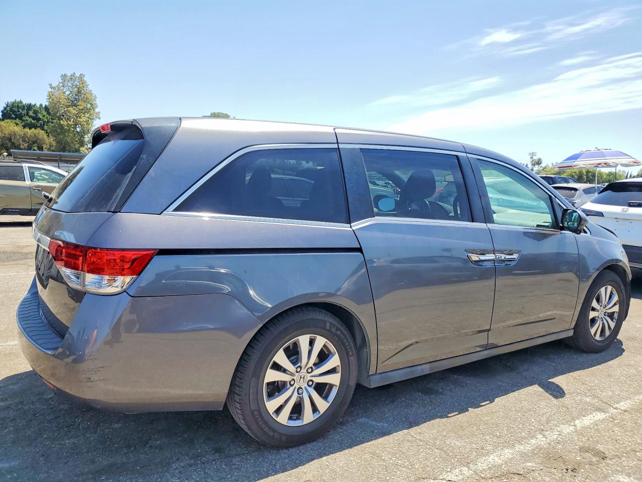 2014 Honda Odyssey Exl Gray vin: 5FNRL5H64EB132286