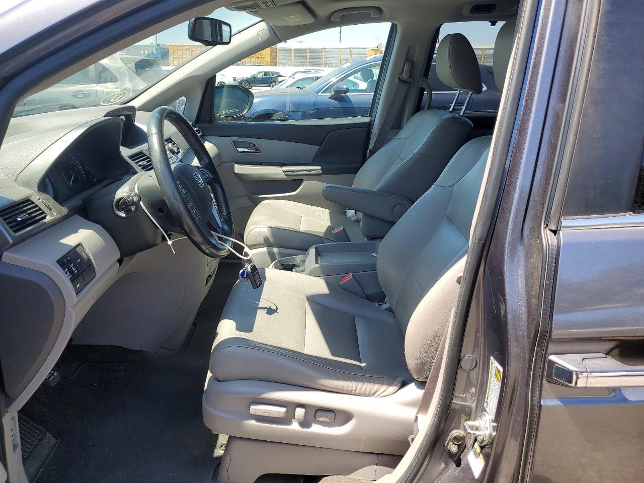 2014 Honda Odyssey Exl Gray vin: 5FNRL5H64EB132286