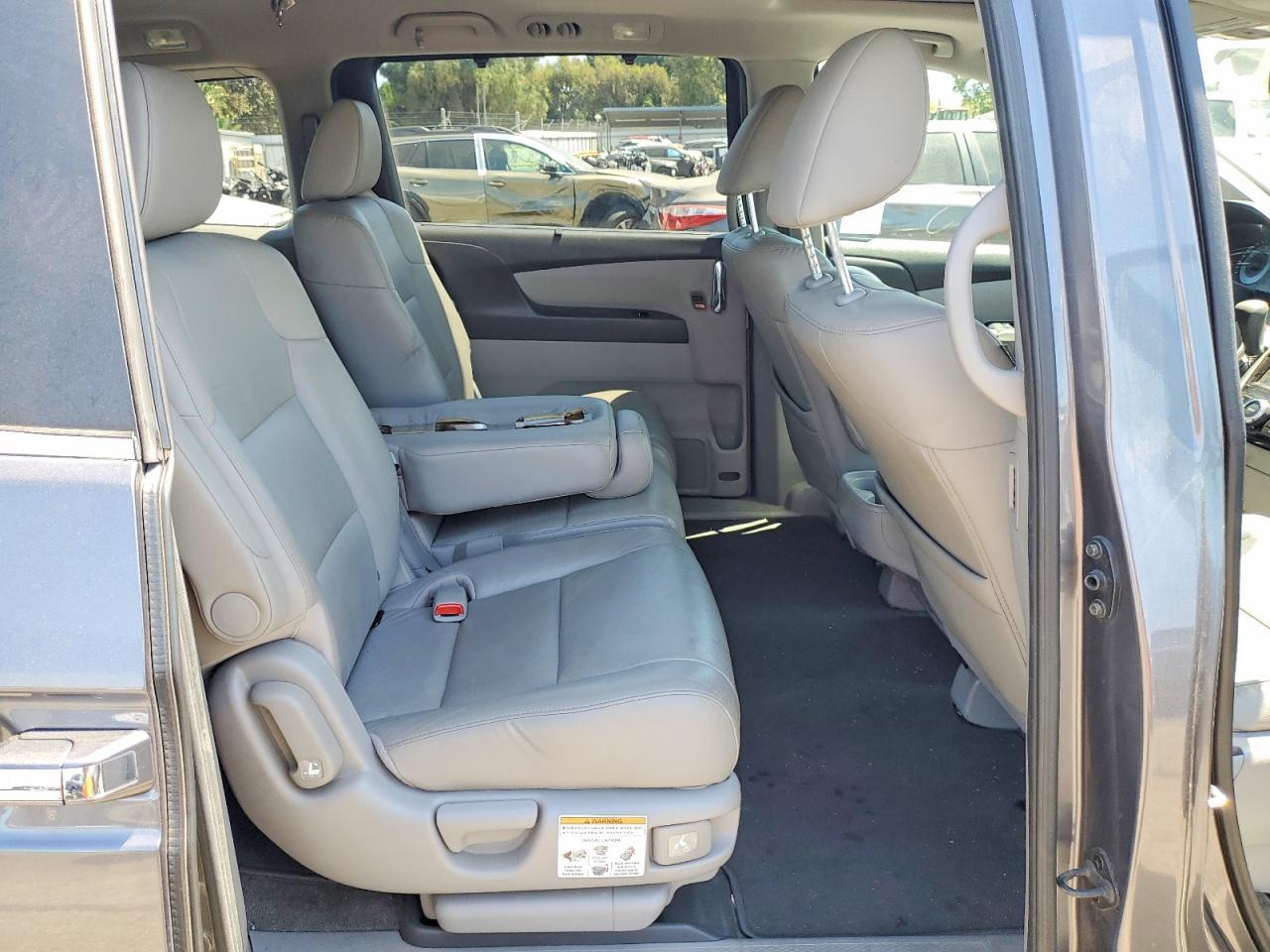 2014 Honda Odyssey Exl Gray vin: 5FNRL5H64EB132286