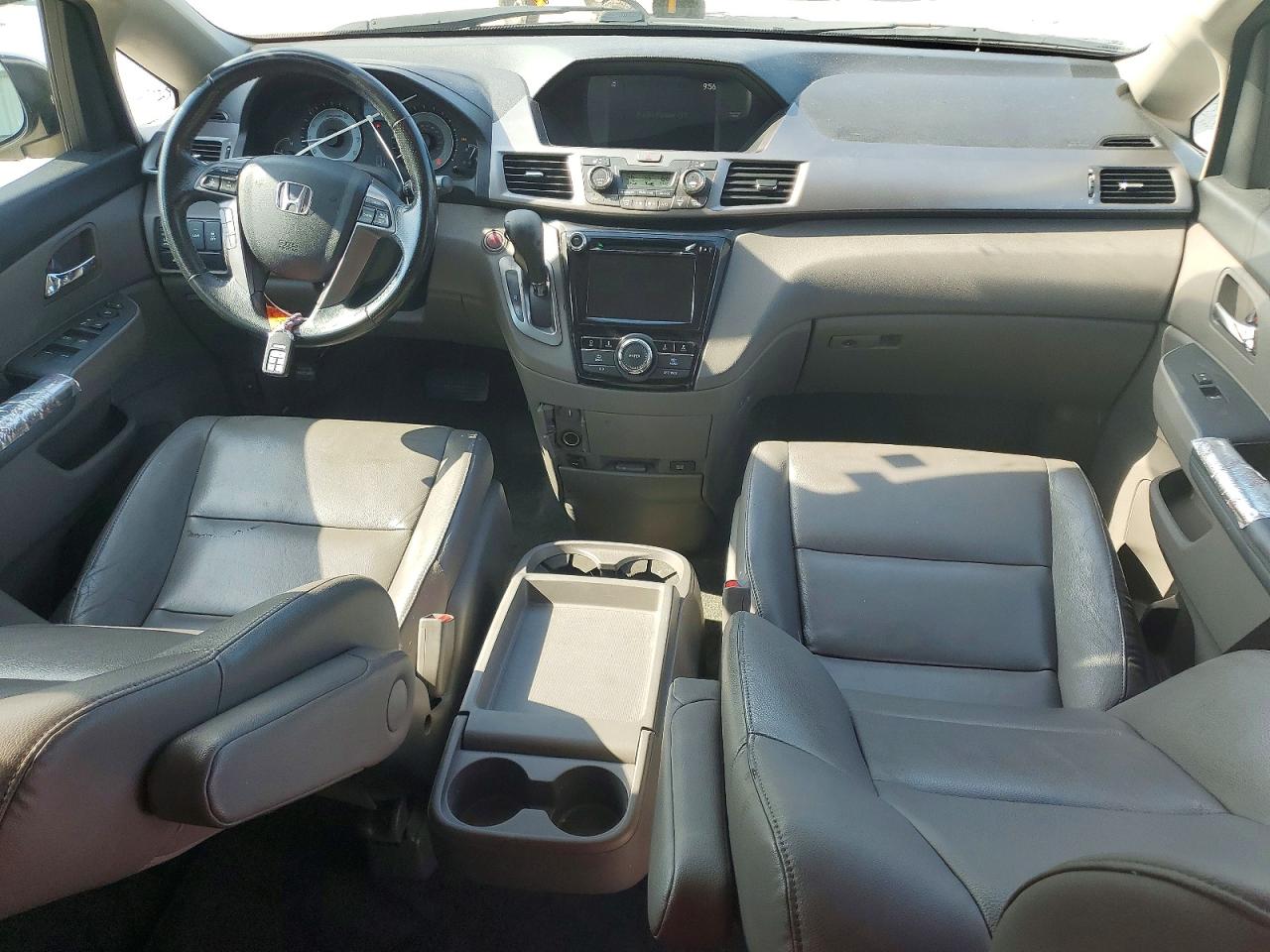 2015 Honda Odyssey Exl Белый vin: 5FNRL5H64FB012506