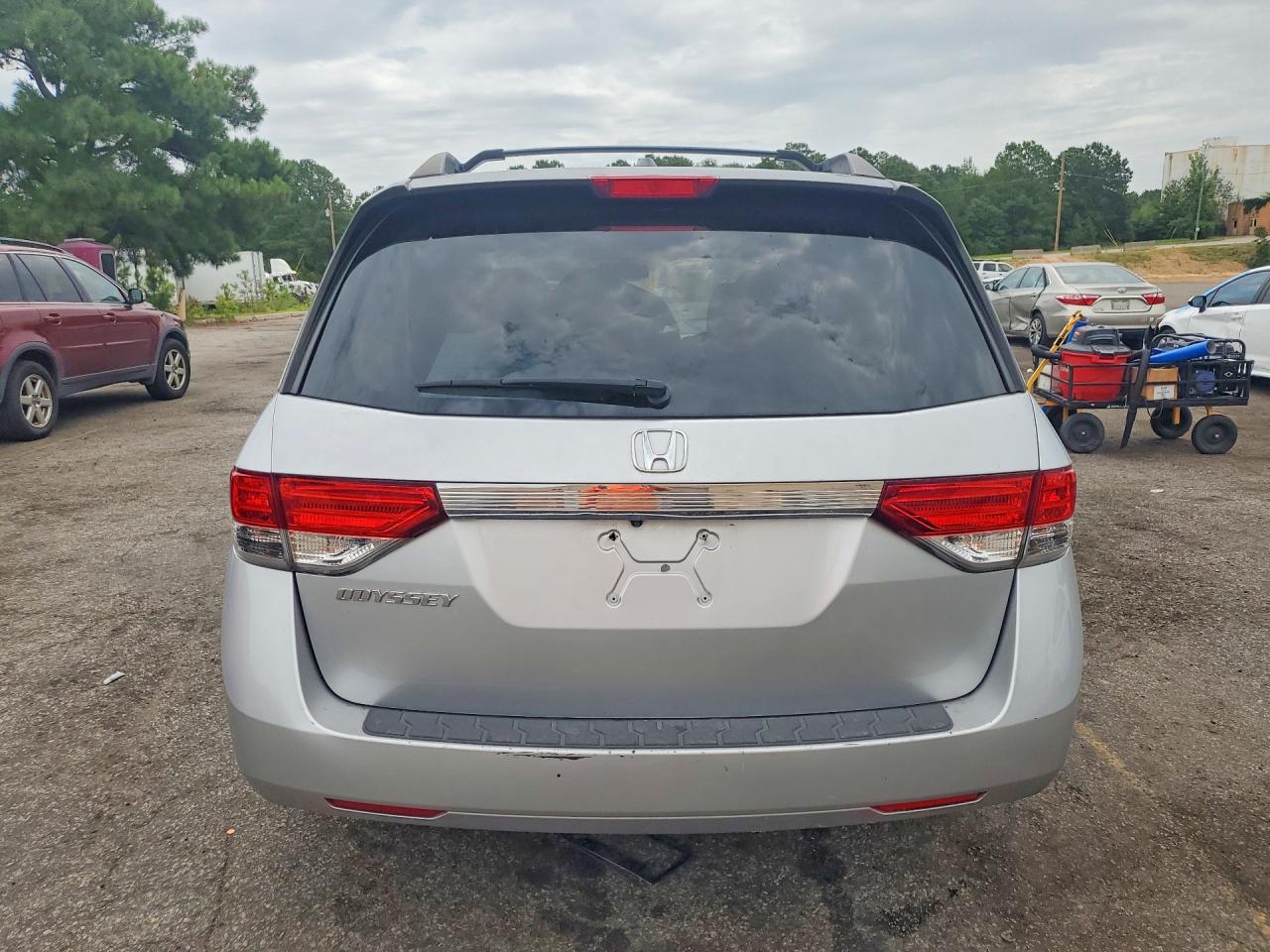 2015 Honda Odyssey Exl Gray vin: 5FNRL5H64FB016572