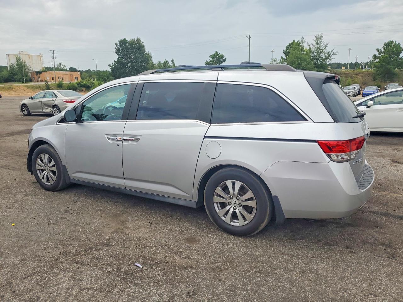 2015 Honda Odyssey Exl Gray vin: 5FNRL5H64FB016572