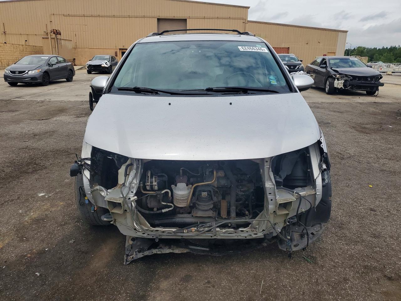 2015 Honda Odyssey Exl Gray vin: 5FNRL5H64FB016572