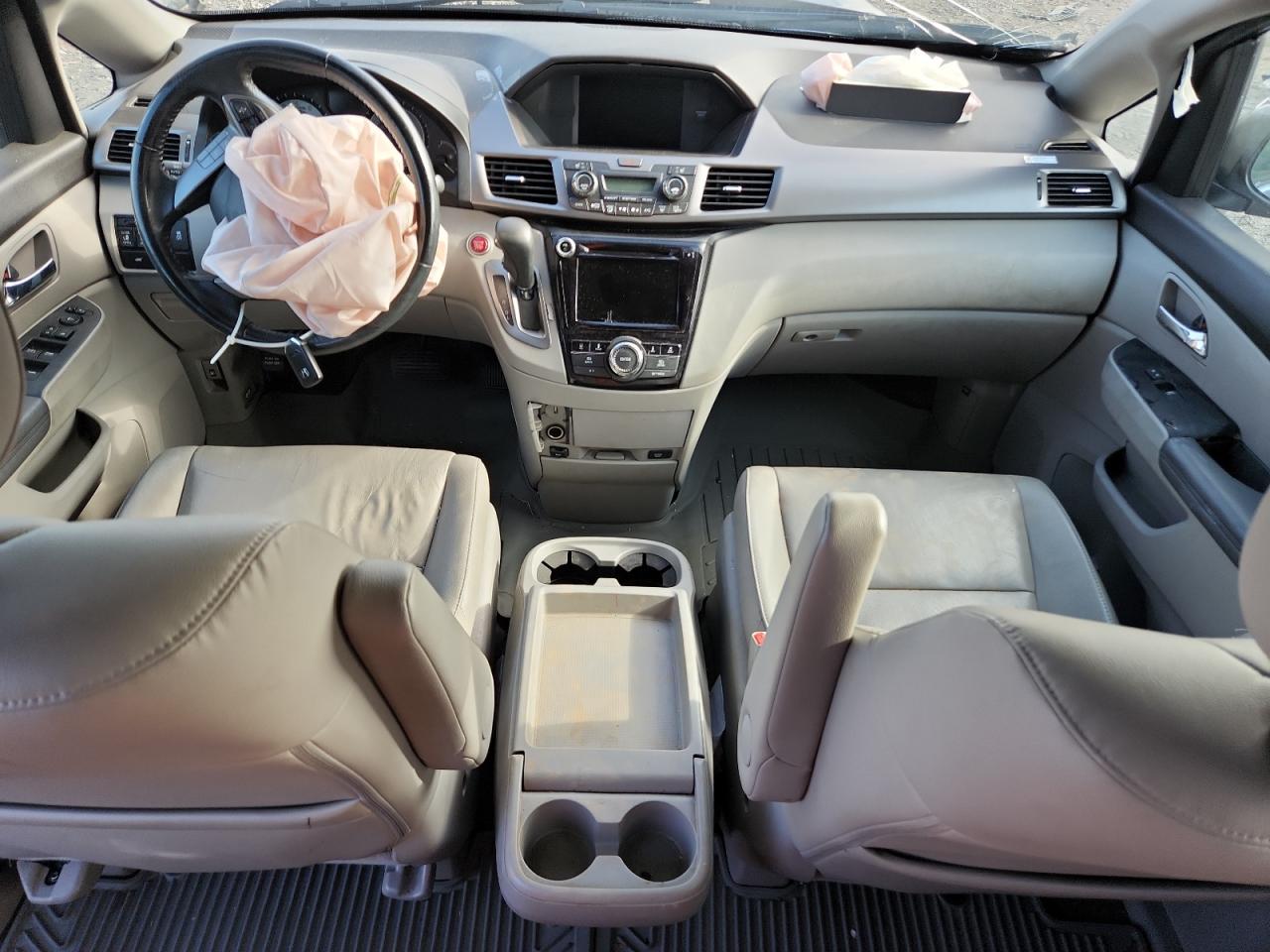 2015 Honda Odyssey Exl Blue vin: 5FNRL5H64FB022405