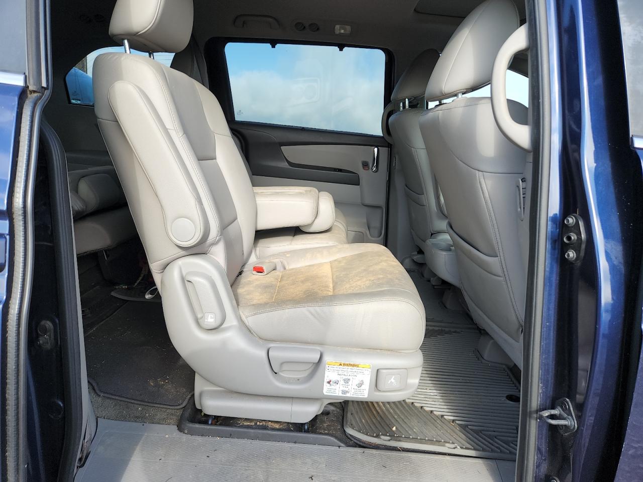 2015 Honda Odyssey Exl Blue vin: 5FNRL5H64FB022405