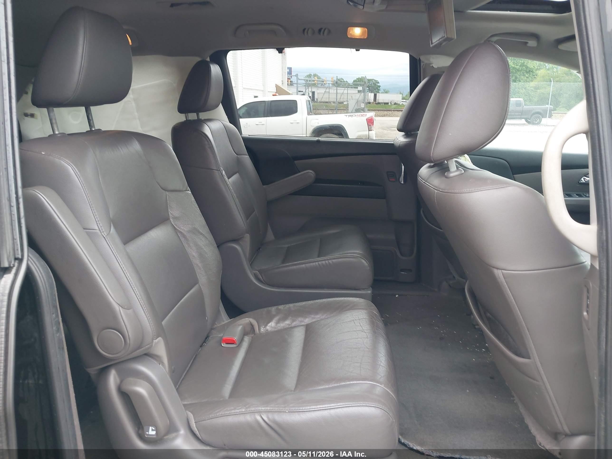2015 Honda Odyssey Ex-l Black vin: 5FNRL5H64FB022937
