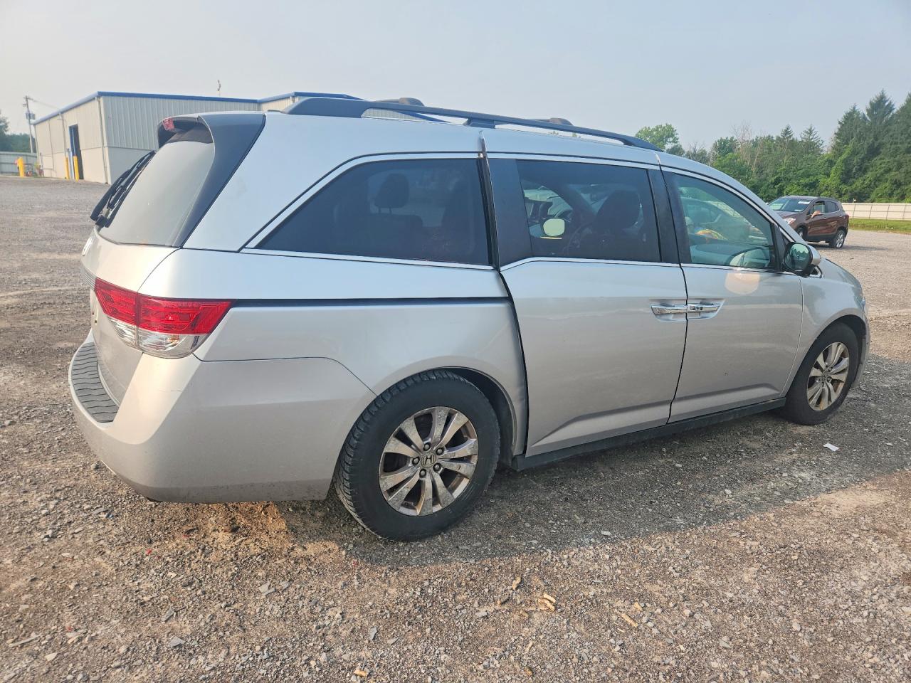 2015 Honda Odyssey Exl Silver vin: 5FNRL5H64FB061818