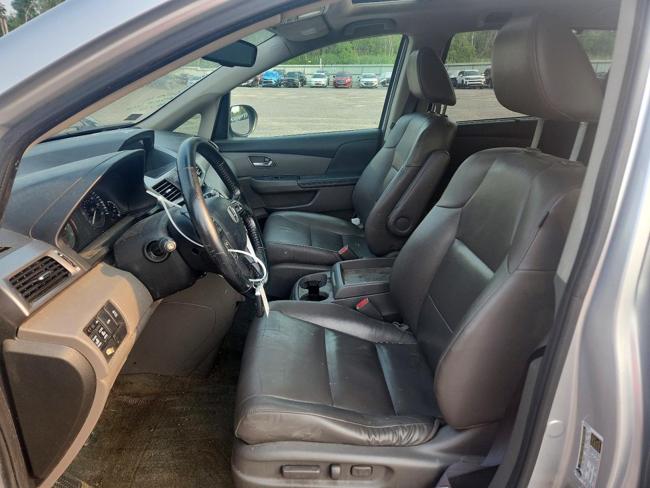 2015 Honda Odyssey Exl Silver vin: 5FNRL5H64FB061818