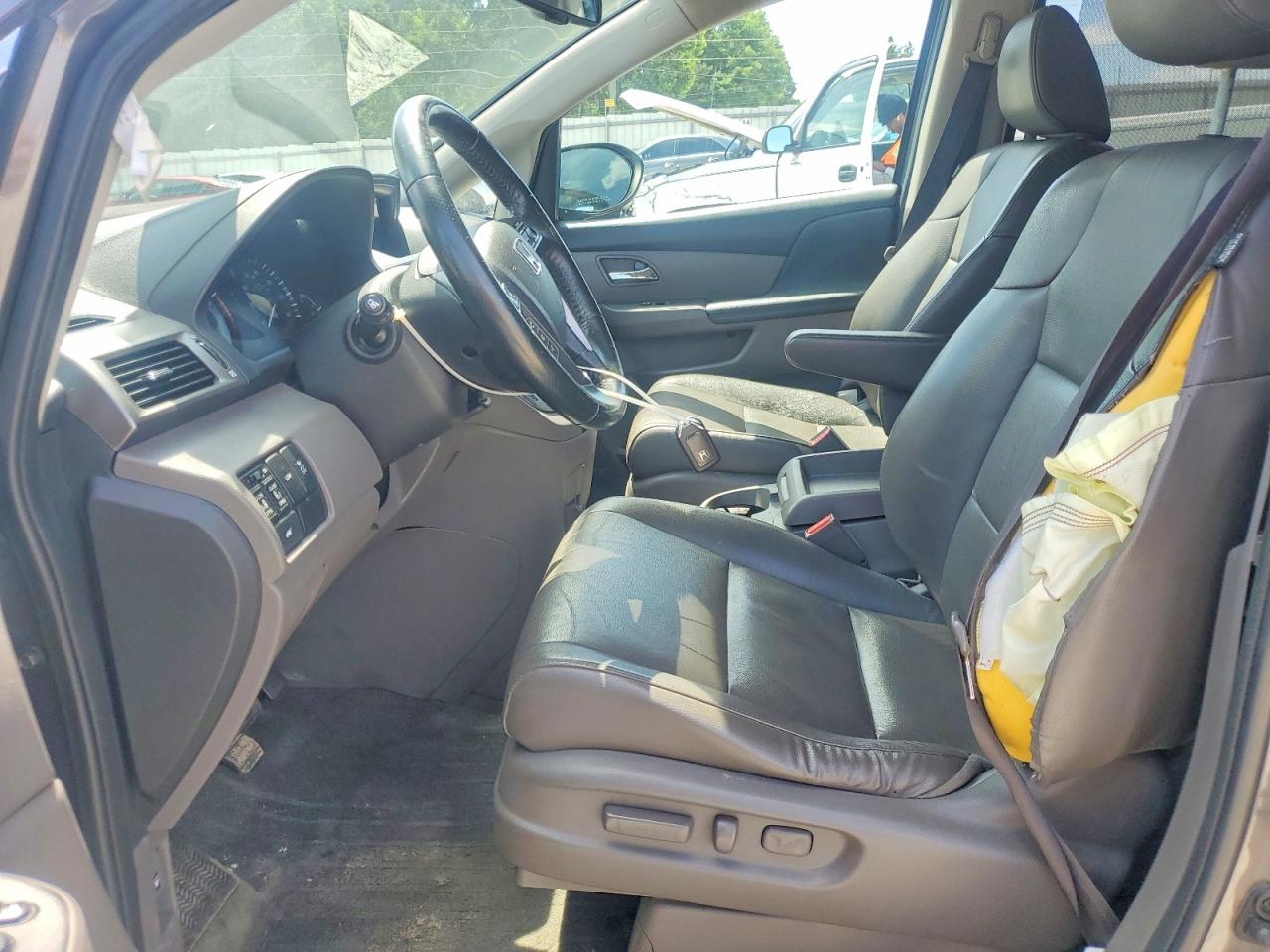 2015 Honda Odyssey Exl Gray vin: 5FNRL5H64FB077047
