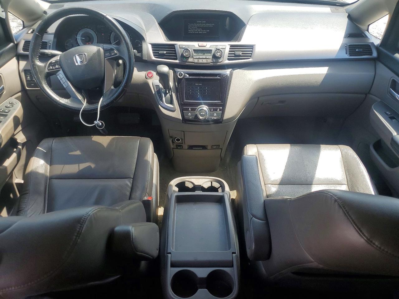 2015 Honda Odyssey Exl Gray vin: 5FNRL5H64FB077047