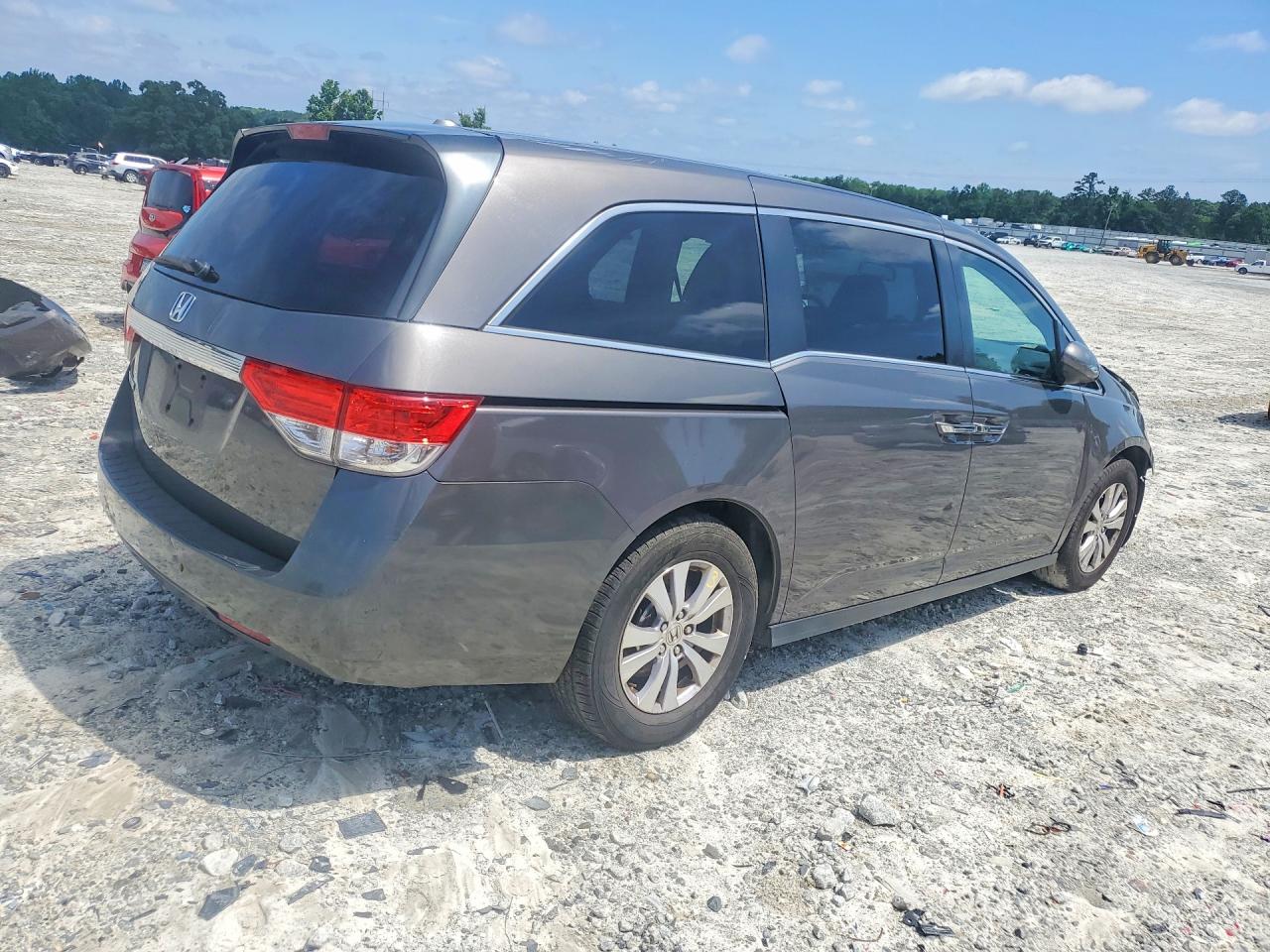 2015 Honda Odyssey Exl Gray vin: 5FNRL5H64FB077047