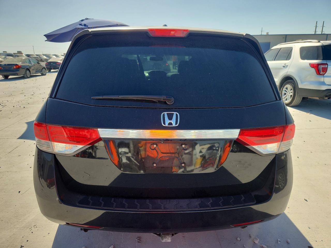 2015 Honda Odyssey Exl Black vin: 5FNRL5H64FB079509