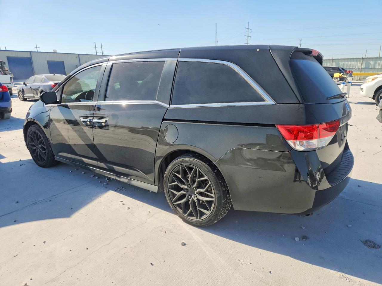 2015 Honda Odyssey Exl Black vin: 5FNRL5H64FB079509