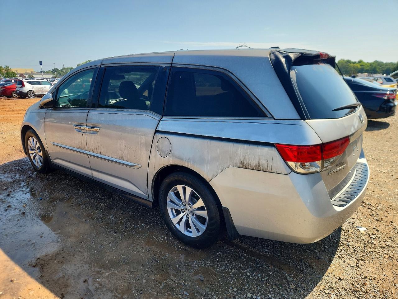 2015 Honda Odyssey Exl Silver vin: 5FNRL5H64FB082748