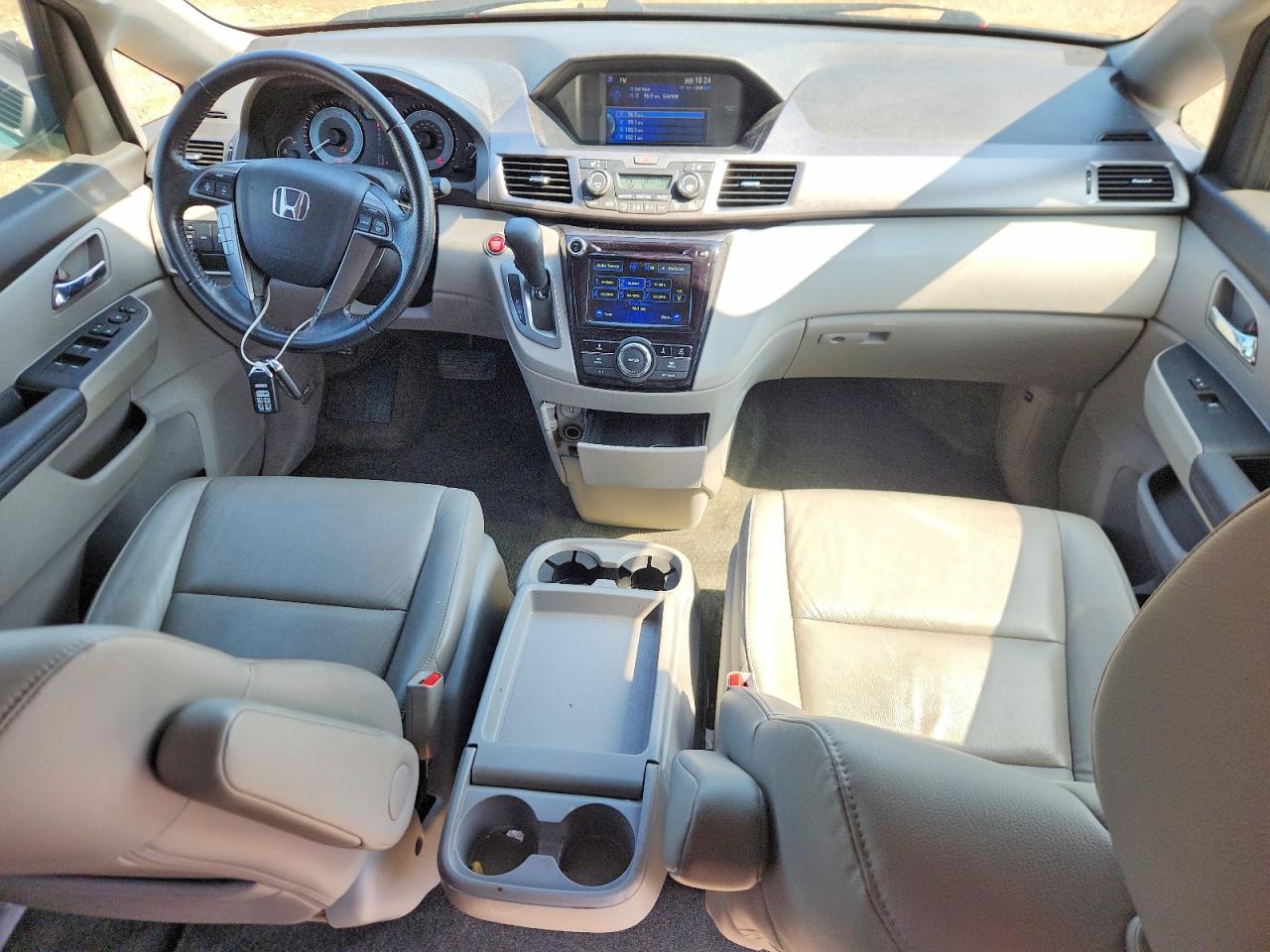 2015 Honda Odyssey Exl Silver vin: 5FNRL5H64FB082748