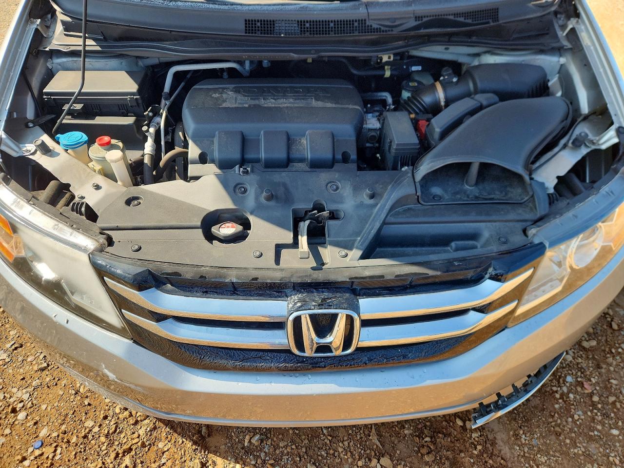 2015 Honda Odyssey Exl Silver vin: 5FNRL5H64FB082748