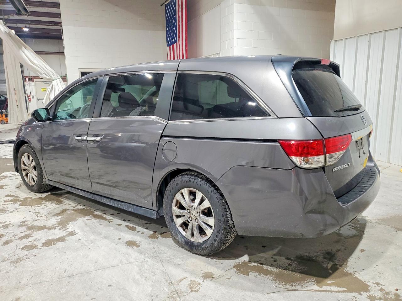2015 Honda Odyssey Exl Silver vin: 5FNRL5H64FB098075