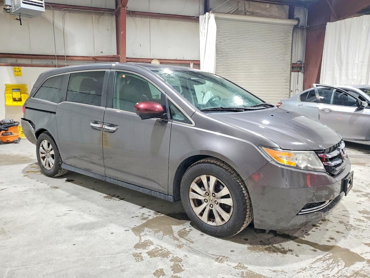 2015 Honda Odyssey Exl Silver vin: 5FNRL5H64FB098075