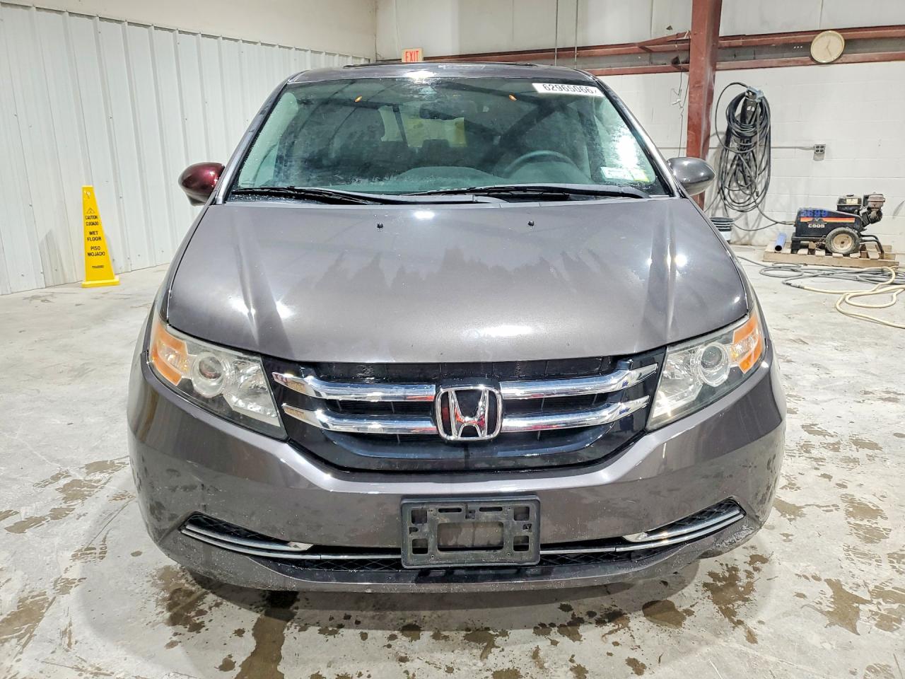 2015 Honda Odyssey Exl Silver vin: 5FNRL5H64FB098075