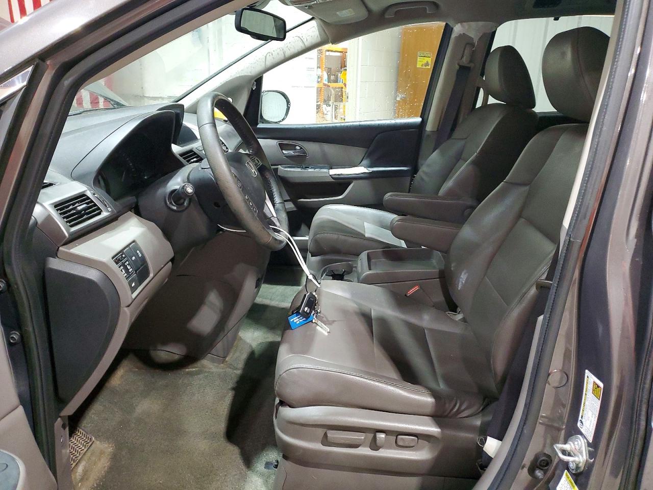 2015 Honda Odyssey Exl Silver vin: 5FNRL5H64FB098075
