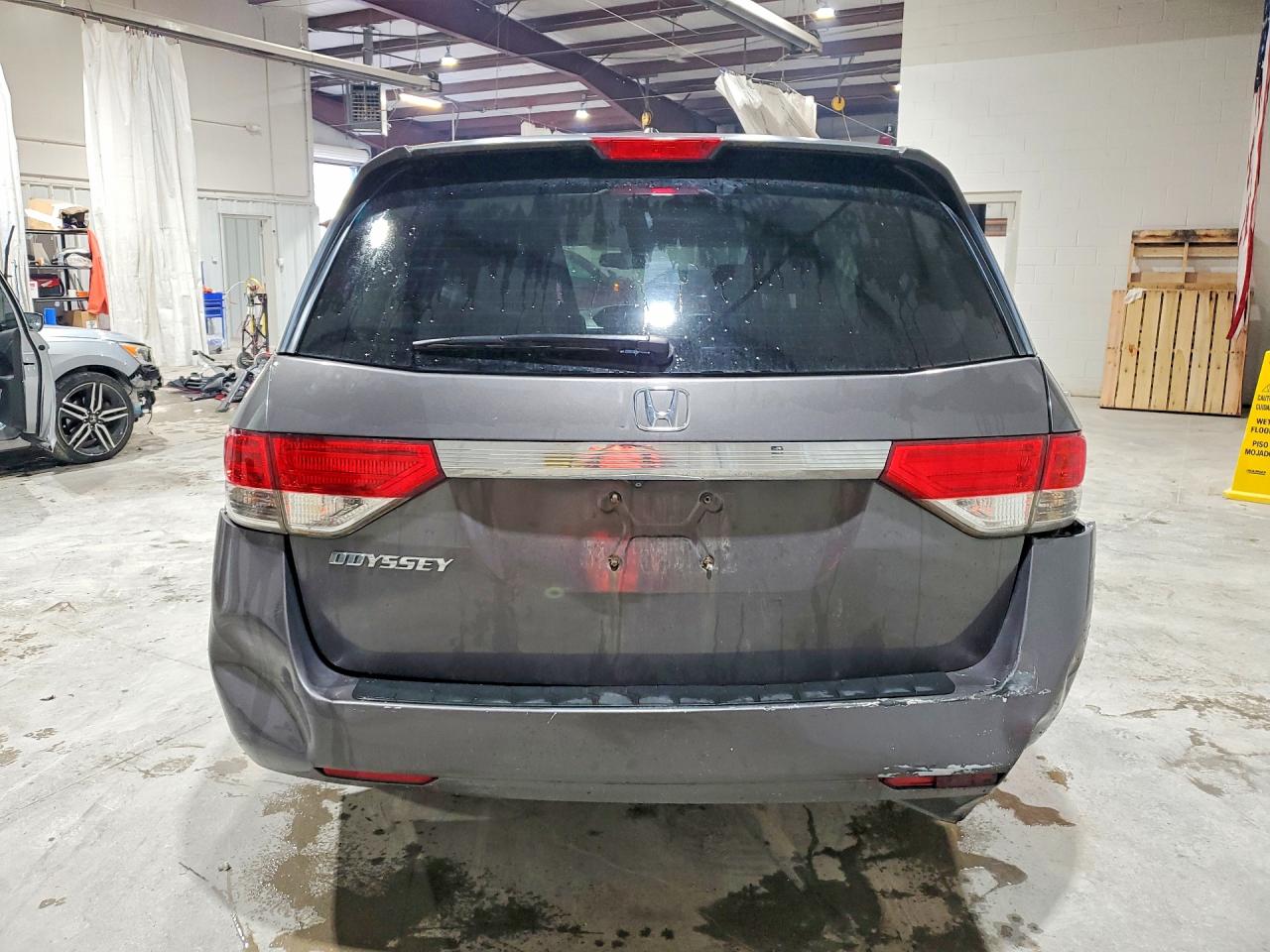 2015 Honda Odyssey Exl Silver vin: 5FNRL5H64FB098075