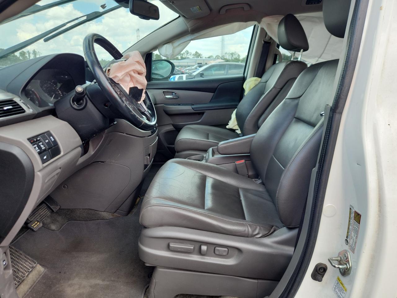 2015 Honda Odyssey Exl Белый vin: 5FNRL5H64FB099355