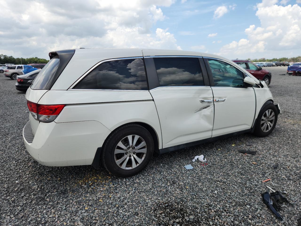 2015 Honda Odyssey Exl Белый vin: 5FNRL5H64FB099355